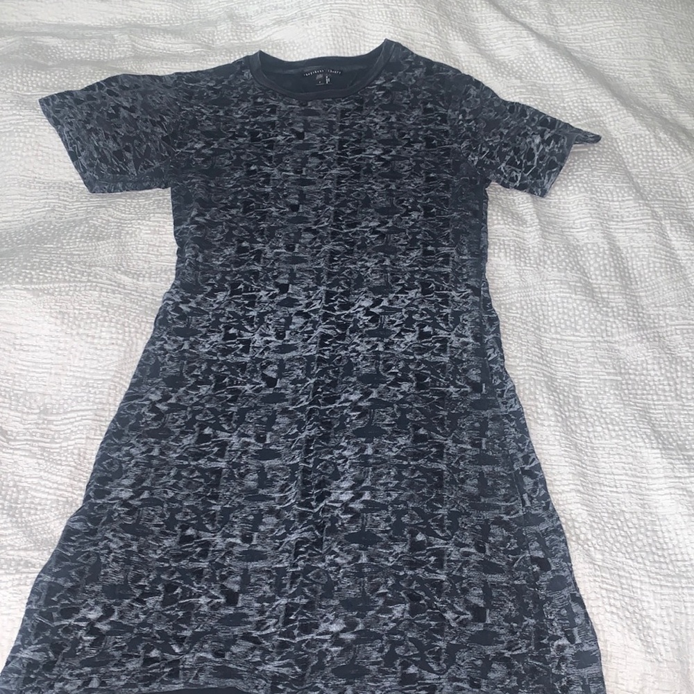 Theyskens Theory Mini Tee Shirt Dress